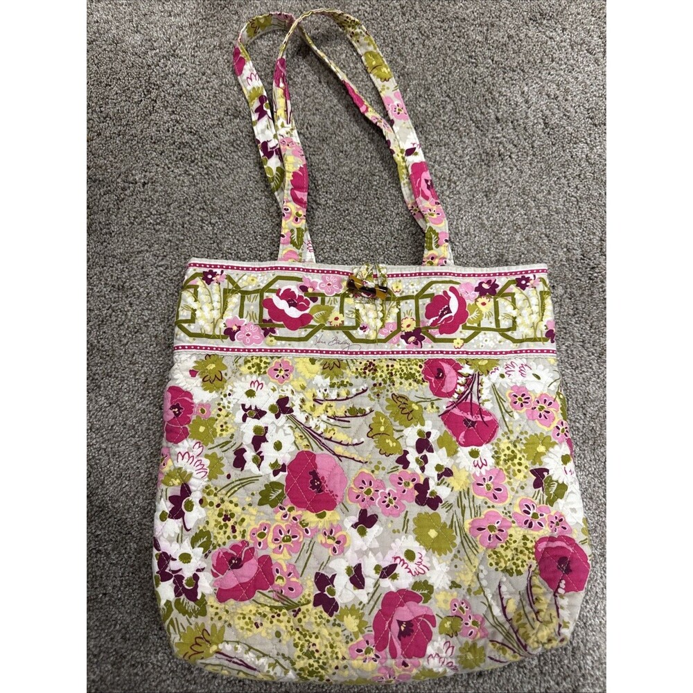Vera Bradley “Make Me Blush” Tote Bag Floral Pattern - Shoulder Bag